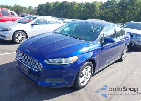 2013 Ford Fusion S из США, поврежденный, VIN 3FA6P0G73DR167750